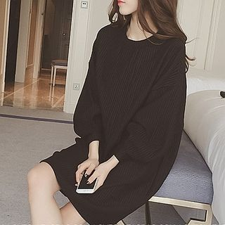 MayFair Dolman-Sleeve Sweater Dress