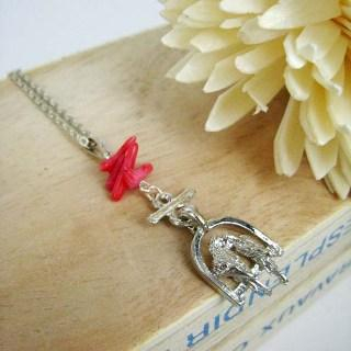 MyLittleThing Silver Birds-in-love Necklace Silver - One Size