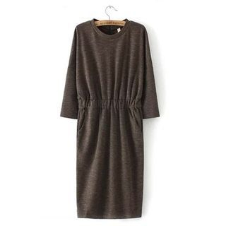 Ainvyi Gather-Waist Knit Dress