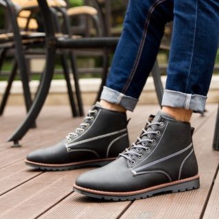 Chariot Lace-Up Boots