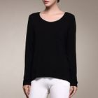 Long-Sleeve Crewneck Pocket T-Shirt от YesStyle.com INT Long-Sleeve Crewneck Pocket T-Shirt от YesStyle.com INT