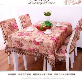 Floret Floral Tablecloth / Chair Cover