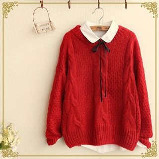 Fairyland Cable Knit Sweater