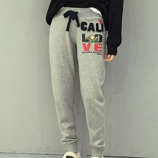 Eva Fashion Lettering Sweatshirt