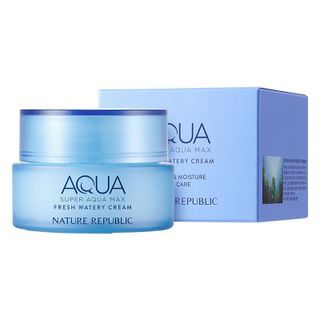 Nature Republic Super Aqua Max Fresh Hydrating Cream - For Oily Skin 80ml