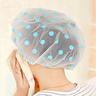 Good Living Polka-Dot Shower Cap