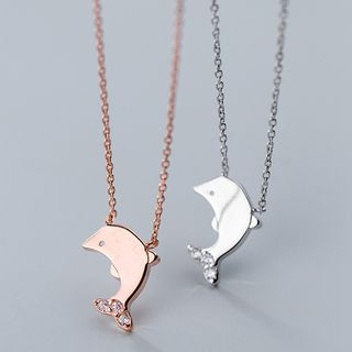 Sterling | Necklace | Dolphin | Silver