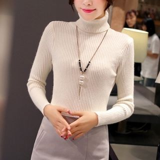 Cobogarden Turtleneck Knit Top