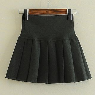 Storyland Plain Pleated A-Line Skirt