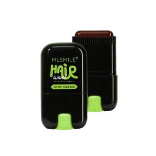 Mlsmile - Hair Wand Quick Coloring Stick - 3 Colors #01 Black - 15G
