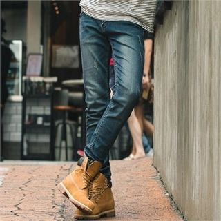 STYLEMAN Distressed Skinny Jeans
