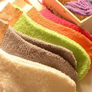 Miya Colour Fleece Socks