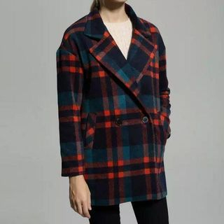 Chicsense Plaid Jacket