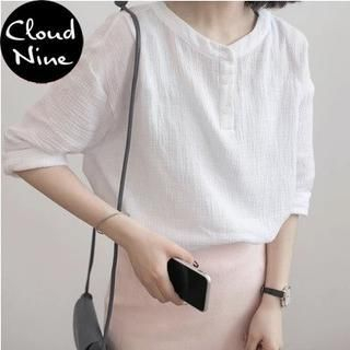 Cloud Nine 3/4-Sleeve Blouse