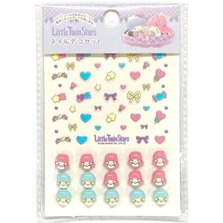Santan - Sanrio Little Twin Stars Nail Art Sticker 1 Set