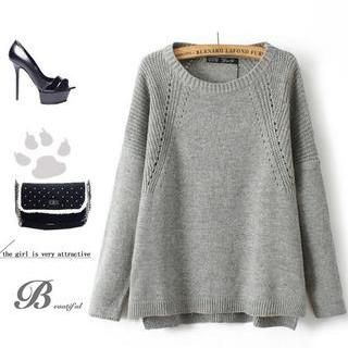 Ainvyi Dip Back Sweater