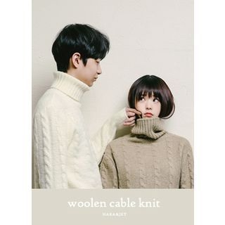 COII Turtle-Neck Wool Blend Sweater