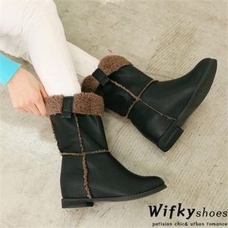 Wifky Fleece Lined Mid-Calf Boots
