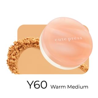 Cute Press - My Match Foundation Powder Spf 35 Pa +++ Y60 Warm Medium
