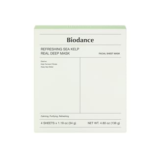 Biodance - Refreshing Sea Kelp Real Deep Mask Set 34G X 4 Sheets