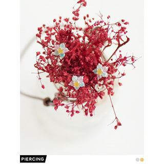 PINKROCKET Colored Flower Piercing (Single)