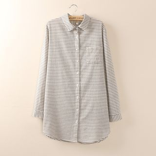 Tangi Striped Long Shirt