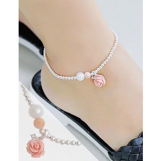 soo n soo 2 Designed of Rose Ankle Bracelet