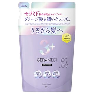 BCL - Ceramedi Triple Ceramide Lock & Cleanse Hair Shampoo 400ml Refill