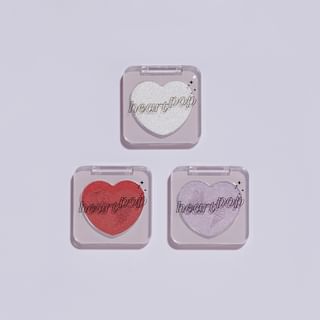Etude - Heart Pop Blusher Not Bad Collection - 3 Colors #02 Ice Aura