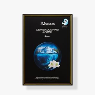 Edelweiss Glacier Water Alps Mask Set Snow 30ml x 10 sheets