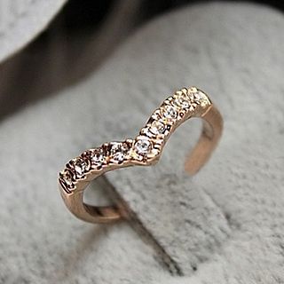 Oohlala! Rhinestone Ring