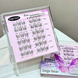 Gege Bear - No Terrier Glue Free False Eyelashes - Group #Group - 36 Bunches
