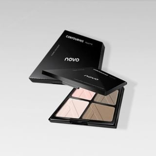 NOVO - Light And Shadow Architecture Four-Colour Coutouring Palette - 2 Types #01 Twilight - 13g