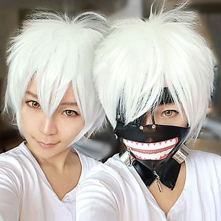 Ghost Cos Wigs Cosplay Wig - Tokyo Ghoul Ken Kaneki