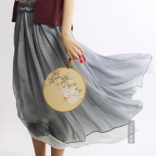Rivulet Layered Maxi Skirt
