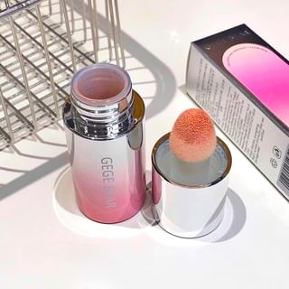 Gege Bear - Milk Coffee Water Velvet Cheek Blusher - 1-3 #03 Mixed Orange