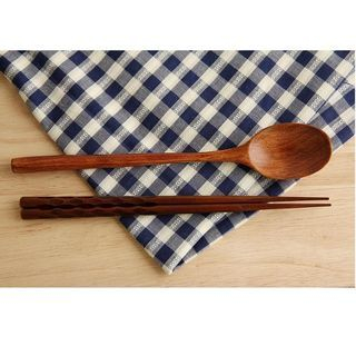 Mutu Set: Wooden Spoon + Chopsticks + Case