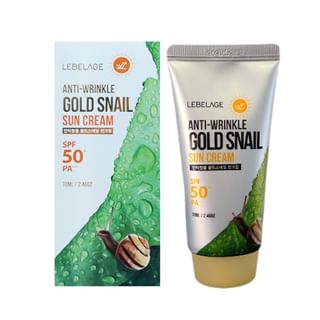 Lebelage - Sun Cream - 3 Types Anti-Wrinkle Gold Snail