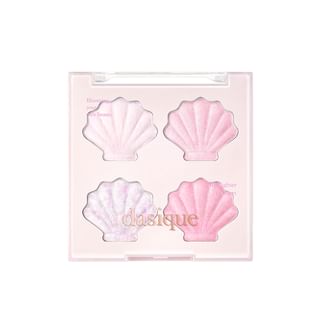 Dasique - Shine Glowy Highlighter Palette Twinkle Mermaid Collection #01 Twinkle Mermaid