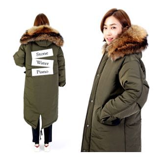 ssongbyssong Faux-Fur Padded Coat