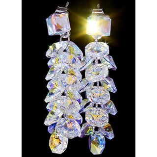 kitsch island Swarovski Crystal Drop Earrings
