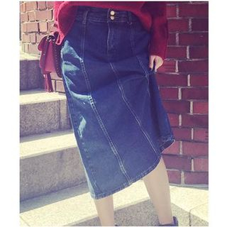 Oaksa Panel Midi Skirt