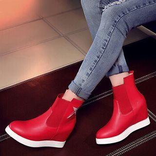 Gizmal Boots Platform Ankle Boots