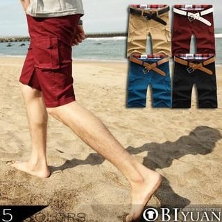 OBI YUAN Cargo-Pocket Shorts