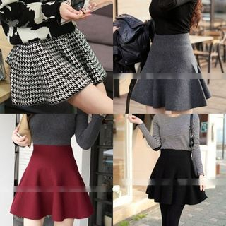 QZ Lady High-Waist Mini Skirt