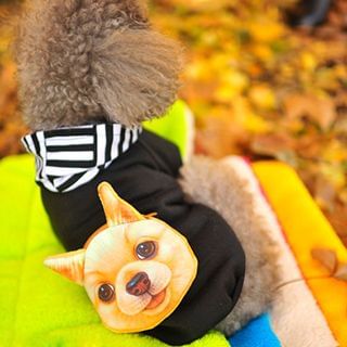 Pet Sweetie Pet Dog Printed Hooded Costume
