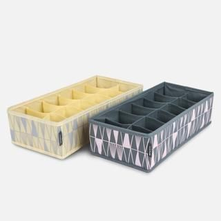 iswas Patterned Divided Innerwear Storage - (S)