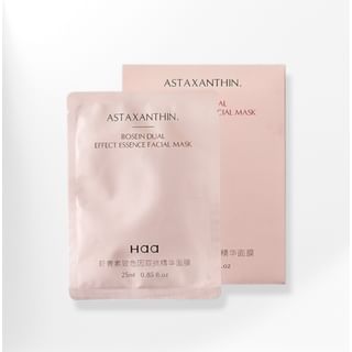 Haa - Astaxanthin Pro-Xylane Dual Effect Essence Mask Set (25Ml X 5Pcs)