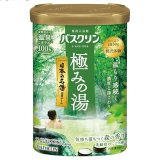 Bathclin - Kiwami No Yu Hot Spring Bath Salt Relaxing Forest - 600G