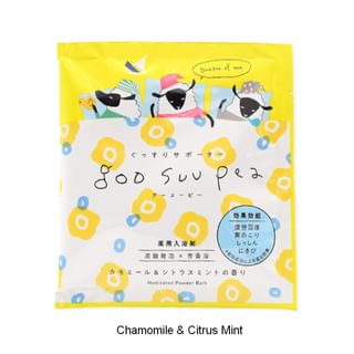 Charley - Goo Suu Pea Powder Bath Chamomile & Citrus Mint - 50G